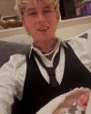 MGK PEEK Posts Rare in the baby he shares with Megan Fox to honor a new song